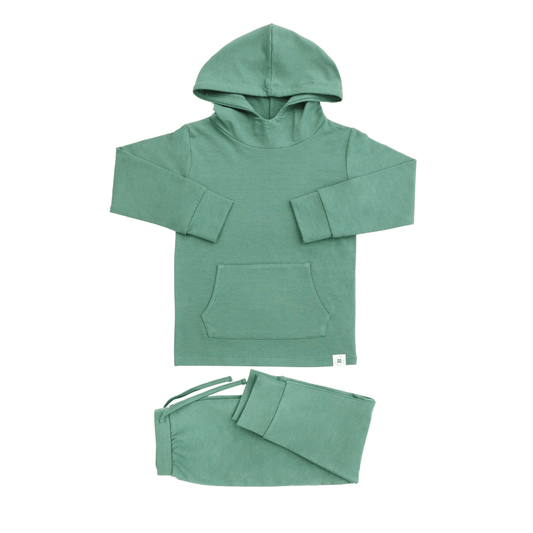 Alpine Green Hooded Jogger Set